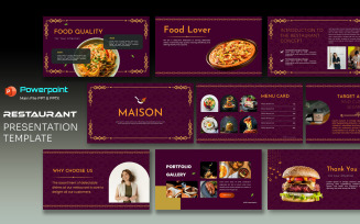 Maison Restaurant PowerPoint Presentation
