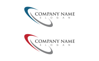 Business growth Finance concept logo illustration design v.115