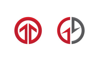 Business growth Finance concept logo illustration design v.117