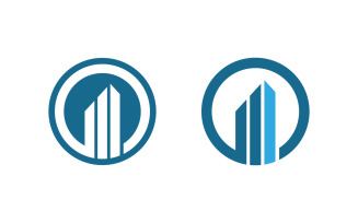 Business growth Finance concept logo illustration design v.119