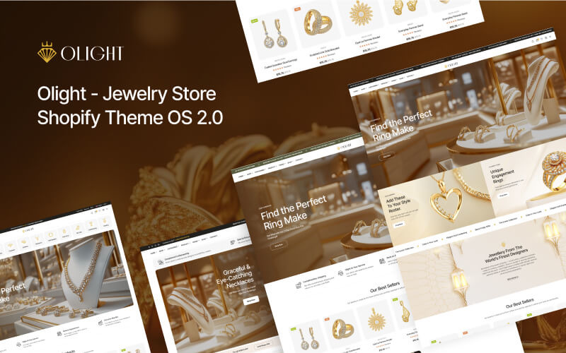 Olight - Jewelry Store Shopify Theme OS 2.0