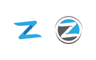 Z Letter Business Concept design icon LogoTemplate v.2