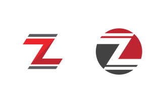 Z Letter Business Concept design icon LogoTemplate v.5