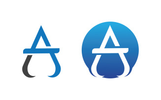 A Letter Business Concept design LogoTemplate v.111