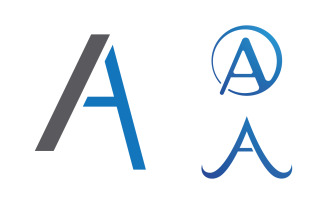 A Letter Business Concept design LogoTemplate v.113