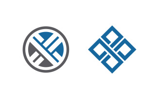 Business corporate abstract unity illustration design template v.3