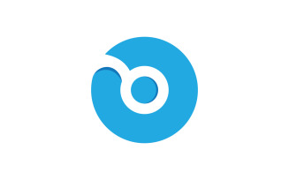 Digital Technology Circuit Modern icon Logo design v.4