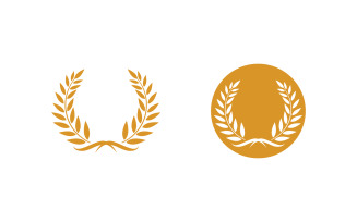 Farm Agriculture wheat rice vector illustration design v.21