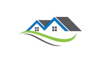 House Property concept icon logo template v.155