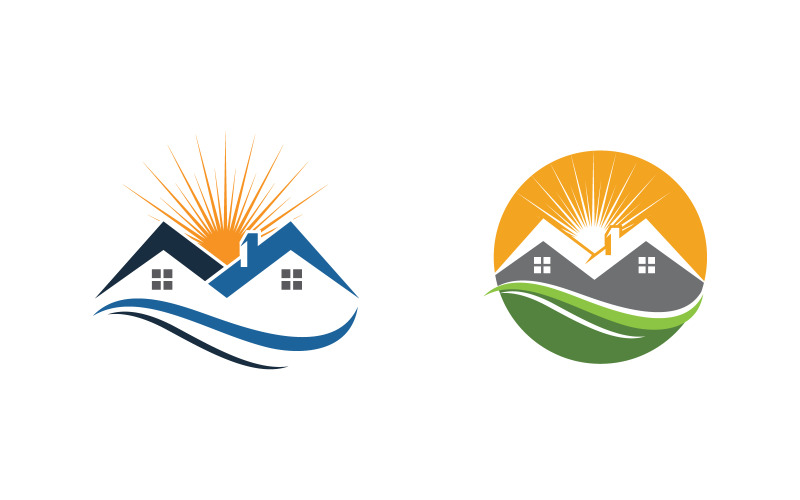 House Property concept icon logo template v.157 Logo Template