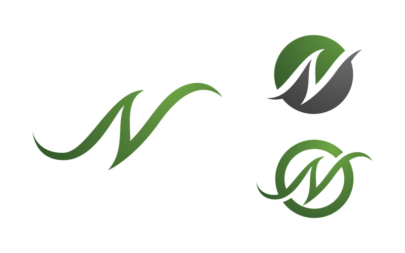 N Letter Business Concept design icon LogoTemplate v.1 Logo Template