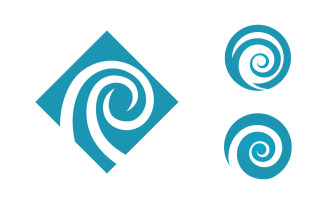 R Letter Logo icon illustration design template v.1