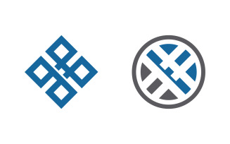 Business corporate abstract unity illustration design template v.2