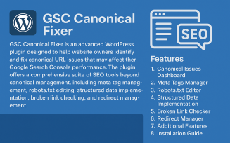 Google Search Console Canonical Fixer