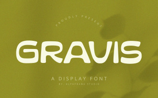 Gravis - Modern Display Font