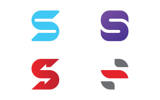 Letter S logo vector template. Creative S Letter initial logo design V15..