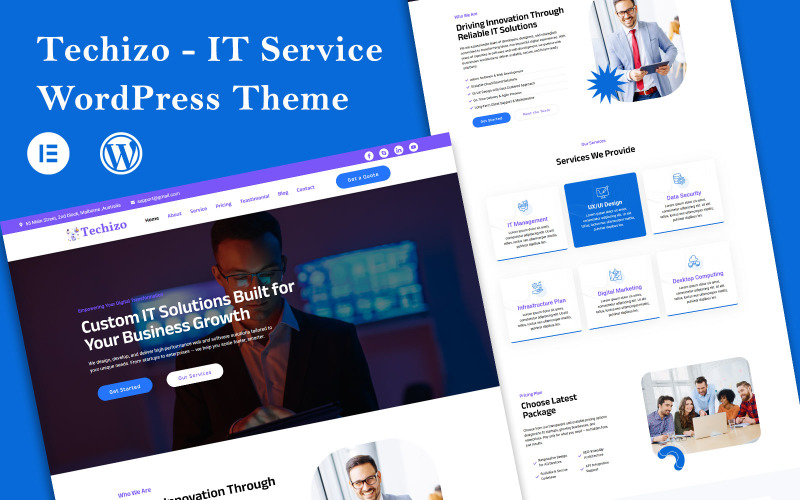 Techizo - IT Service & Development WordPress Theme