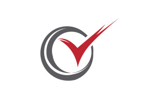 V Letter Business Concept design icon LogoTemplate v.7