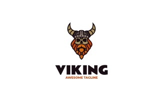 Viking Mascot Logo Design