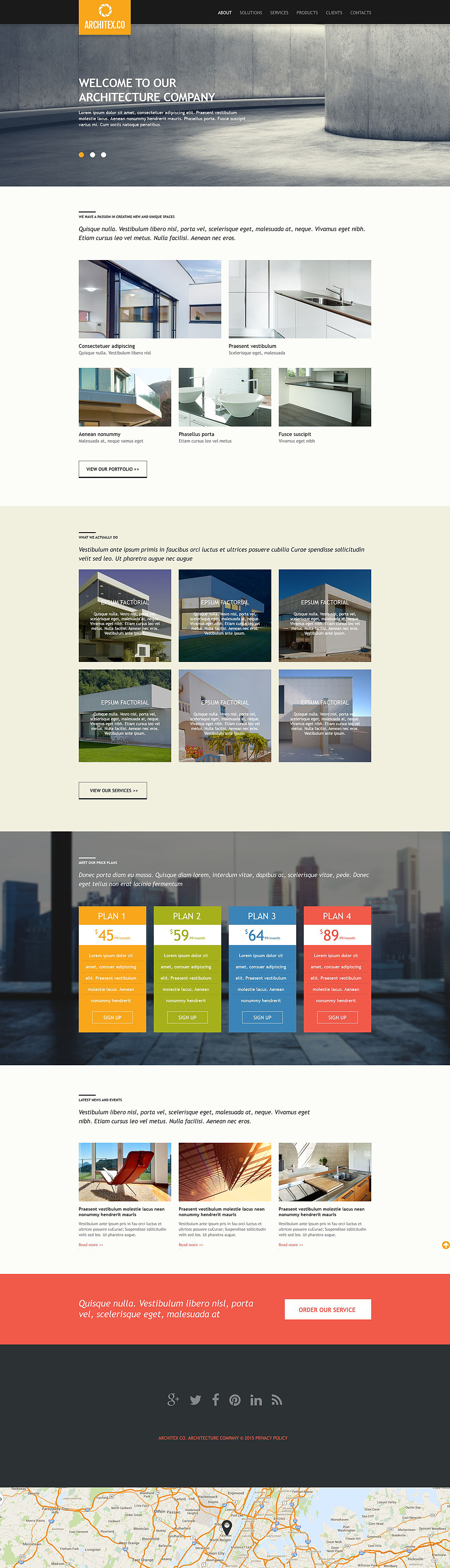 Architecture Muse Template New Screenshots BIG