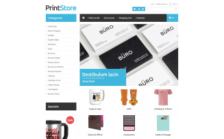 Imprinted Items OpenCart Template