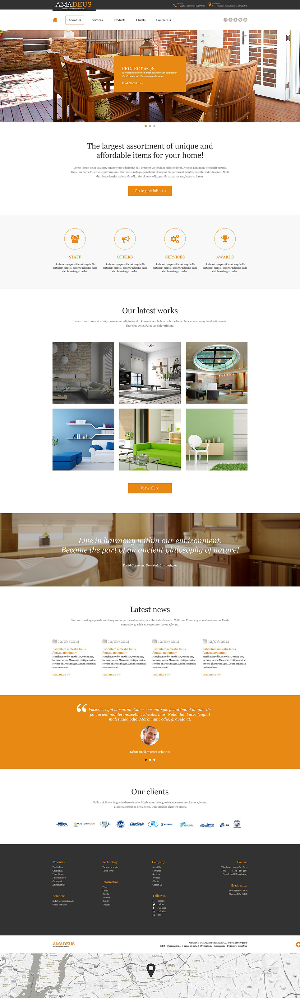 Interior & Furniture Muse Template New Screenshots BIG