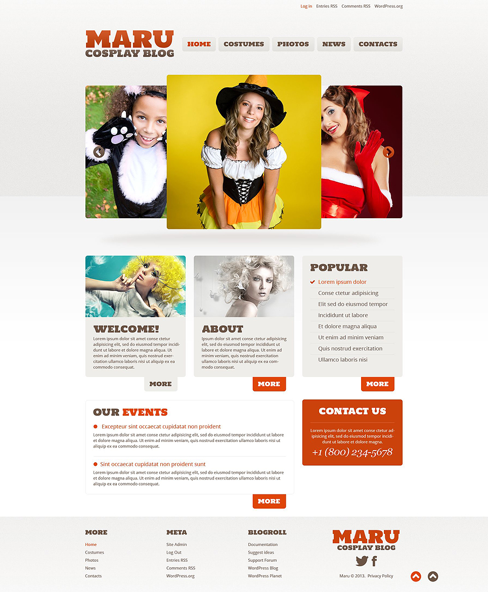 St. Valentine Responsive WordPress Theme New Screenshots BIG