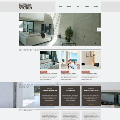 Tema Joomla Responsive #52863 per Un Sito di Arredamento e Design #52863