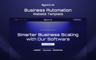 Syncovia - Business Automation NextJs Template