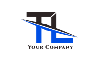 TL Letter Unique Design Logo Template