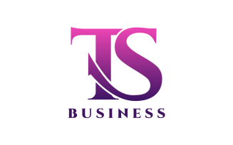 TS Letter Creative Design Logo Template