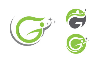 Healthy life Human fit sport logo sign illustration v.297