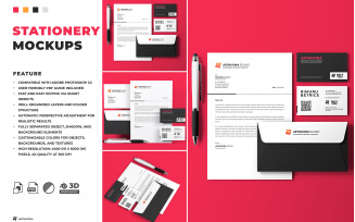 Stationery Mockup Sets Design
