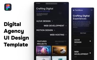 Digital Agency Page Figma