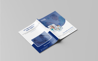 Medical Bifold Modern Brochure Template