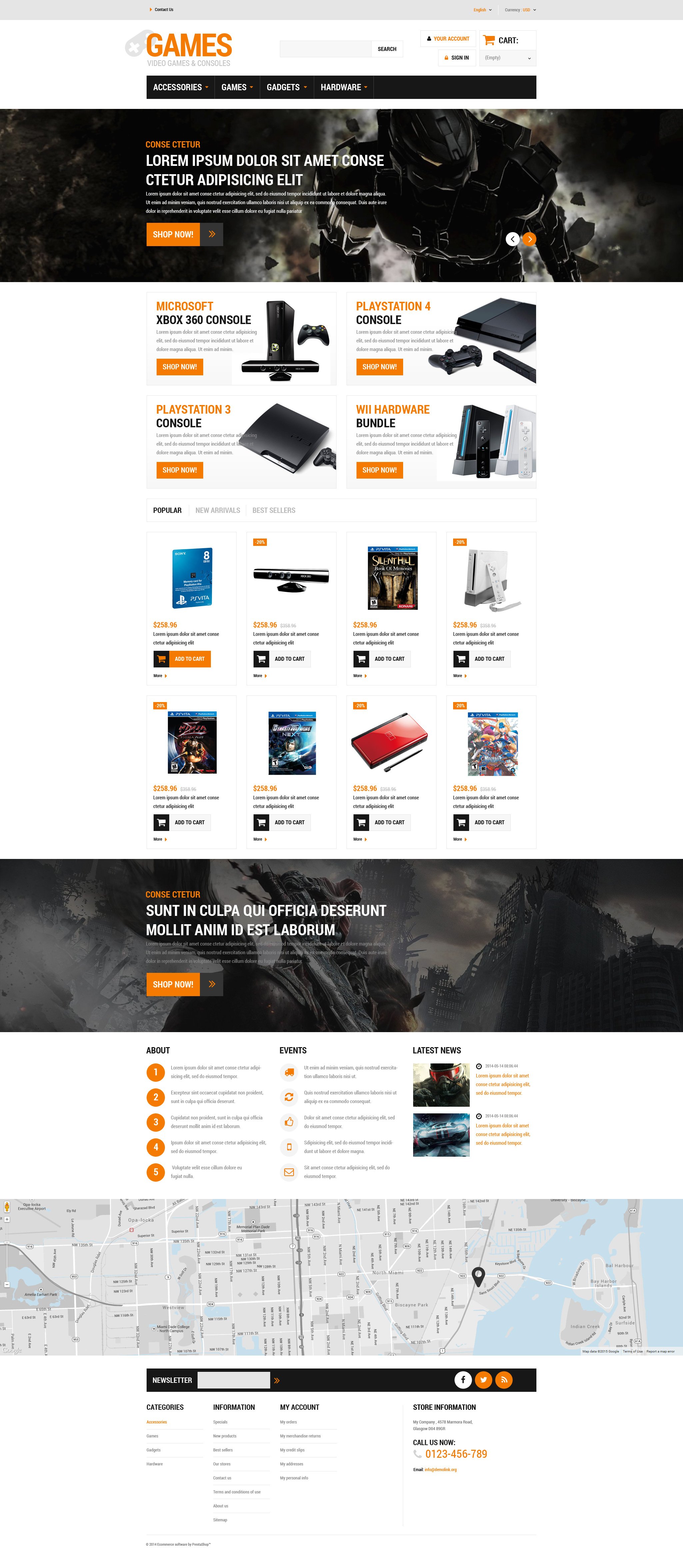 "Gaming Board" thème PrestaShop adaptatif #52926