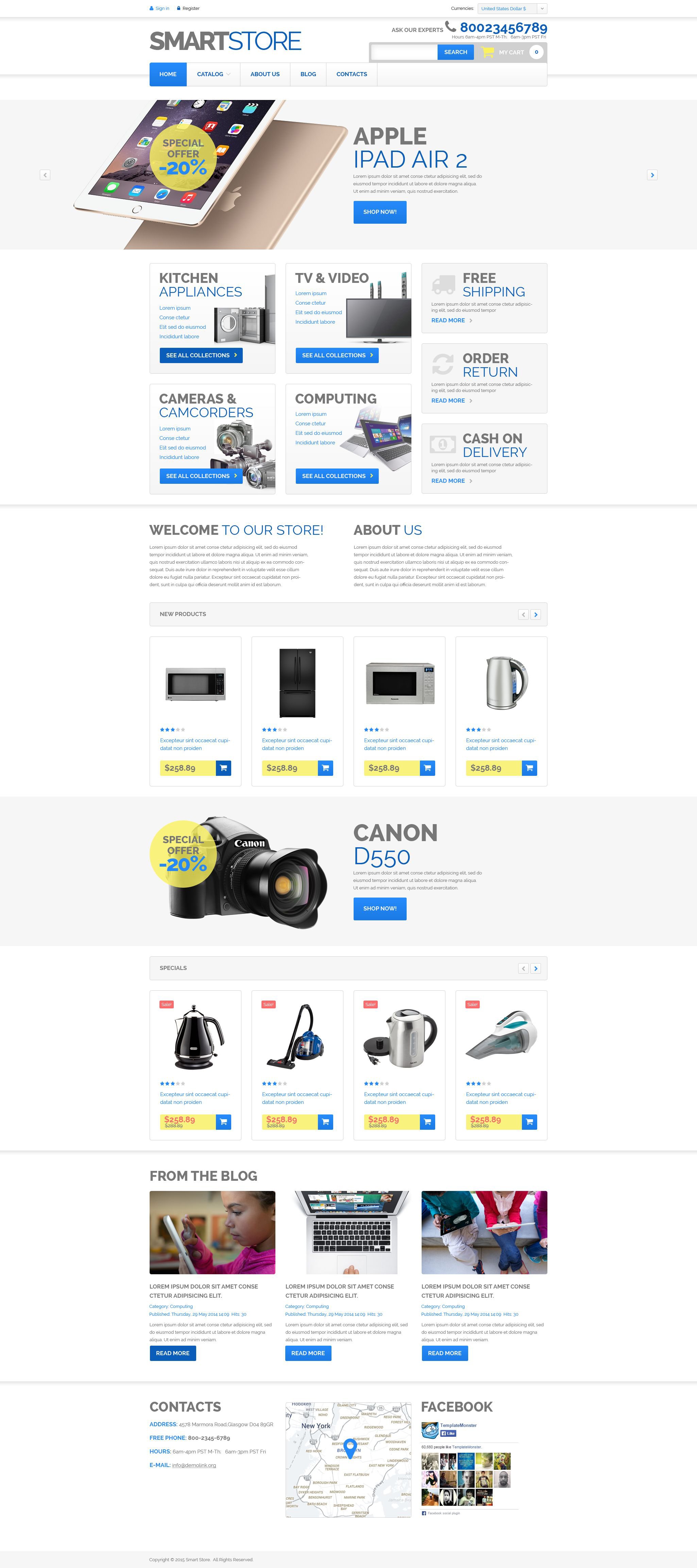 Home Electronics VirtueMart sablon 52903