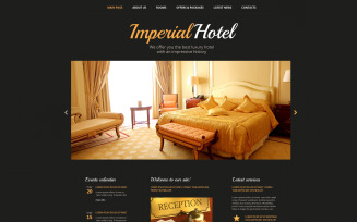 Hotel Accommodation Website Template