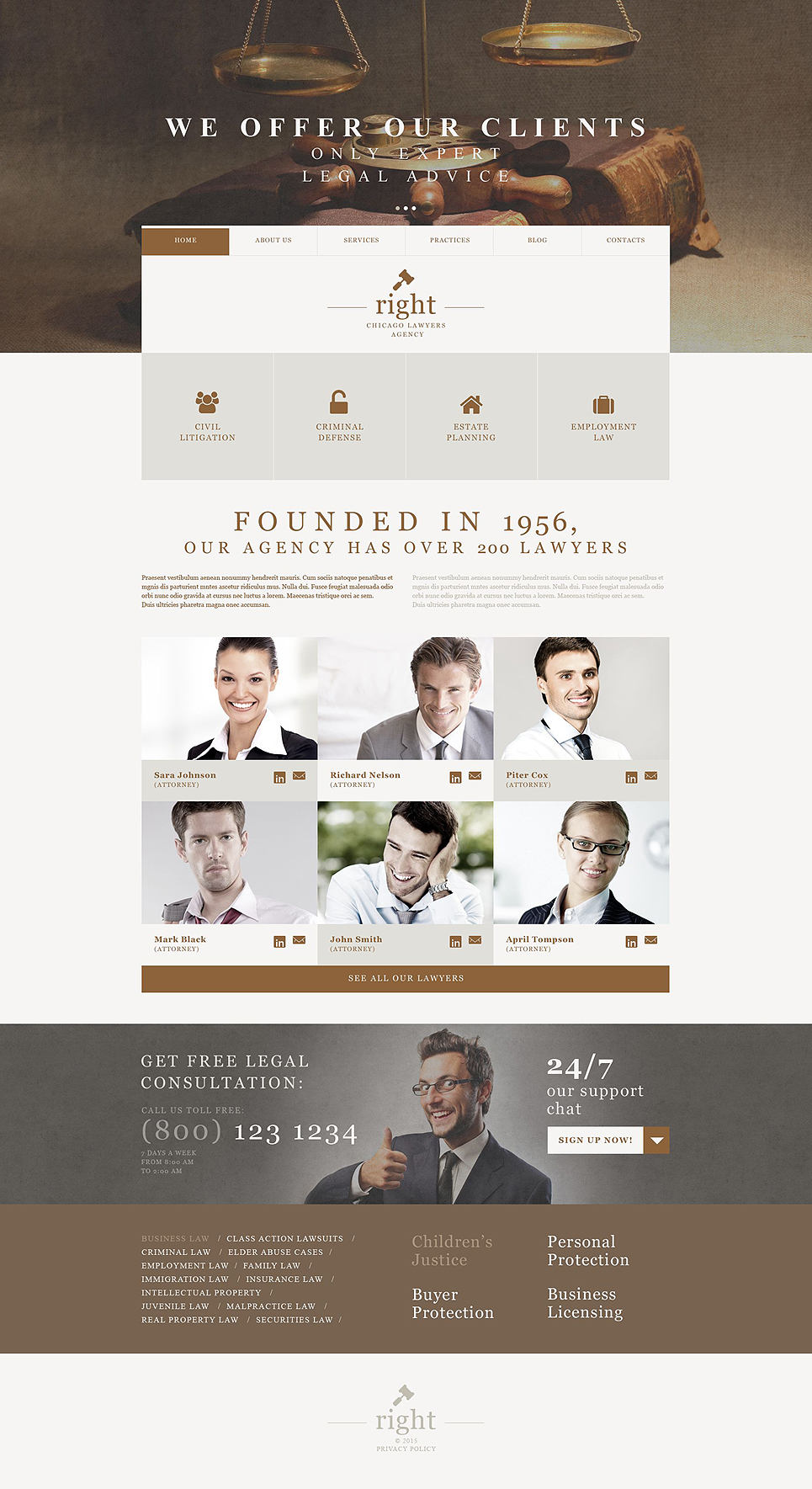 Law Firm Muse Template New Screenshots BIG