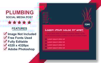 Creative Tips Social Media Post Templates in PSD Format for Engaging Educational and Promotion