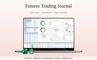 Futures Trading Journal Template for Google Sheets and Excel