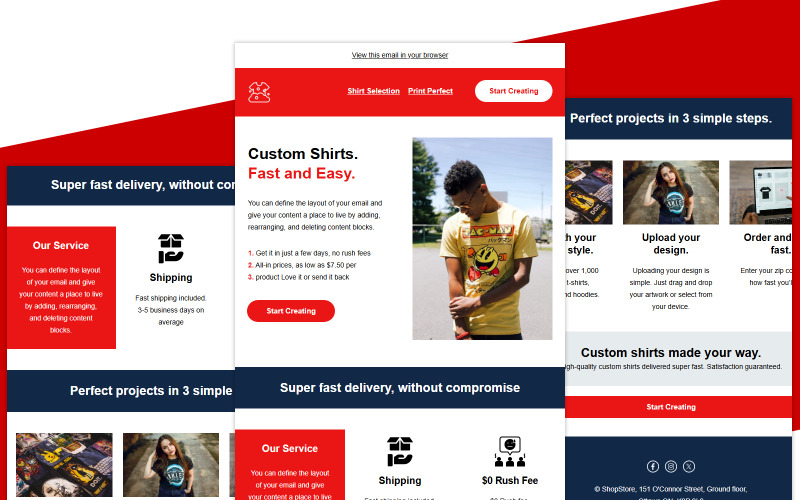 Mailchimp Email Template 006 Newsletter Template