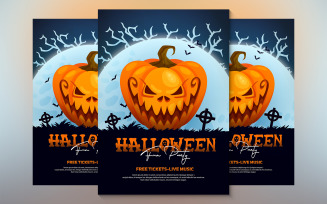 Halloween Home Party Darknes Poster