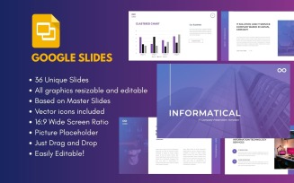 INFORMATICAL IT Company Google Slide Template