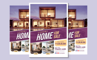 Modern Real Estate Flyer Creative Template