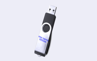 Pendrive Mockup PSD Template Design 24