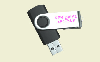 Pendrive Mockup PSD Template Design 27