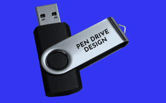 Pendrive Mockup PSD Template Design 28
