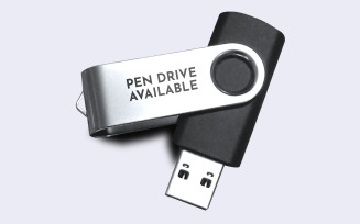 Pendrive Mockup PSD Template Design 29