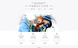 Family Joomla Template